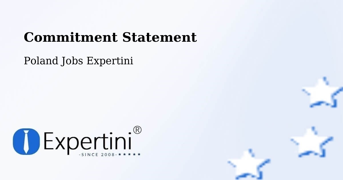 Corporate Commitment – Radziejowice - Poland Jobs Expertini